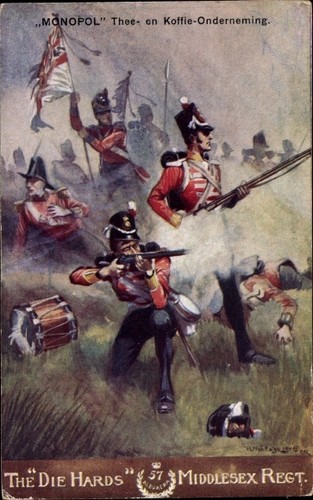 Cartolina artista esercito - cartolina,