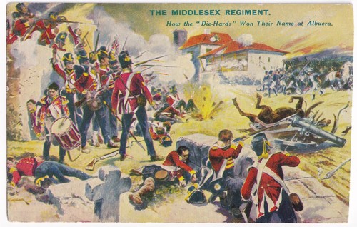 Middlesex regiment die hards - middlesex,